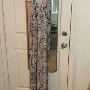 Vintage GUESS multicolor maxi dress